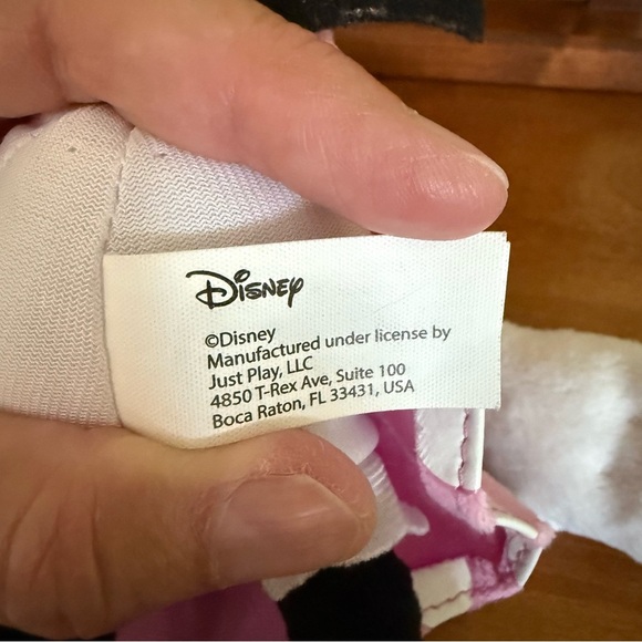 Disney Pink and White Minnie Mouse Stuffed Animal - Picture 4 of 6